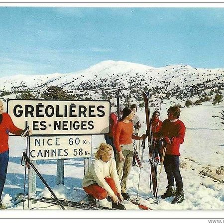 Apartment Face Aux Pistes Greolieres les Neiges Eksteriør billede