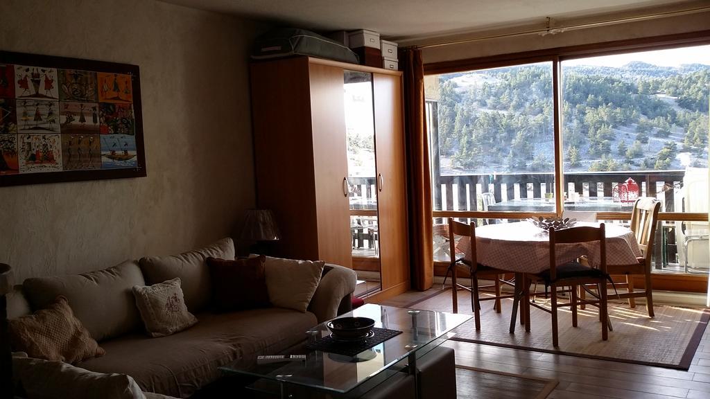 Apartment Face Aux Pistes Greolieres les Neiges Eksteriør billede